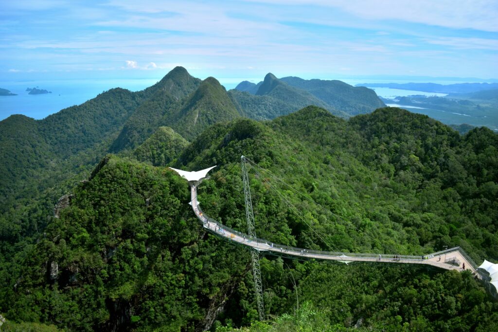 Best Time to Visit Malaysia: How Timing Shapes the Way You Move Langkawi Sky Bridge curving over rainforest hills with sea views, Malaysia