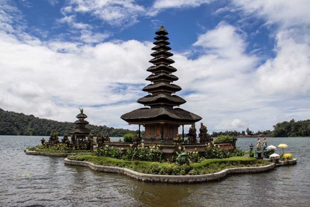 The 35 Cheapest Countries to Visit (2026): Explore the World on $30-$50 a Day Bali lake temple, one of the cheapest countries to visit in 2026 on $30-$50 a day