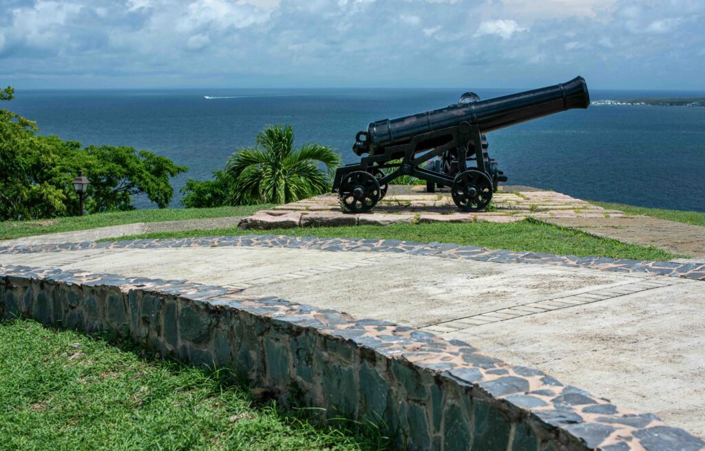 Historic Fort King George in Tobago, a free cultural stop among cheap islands to visit in 2026