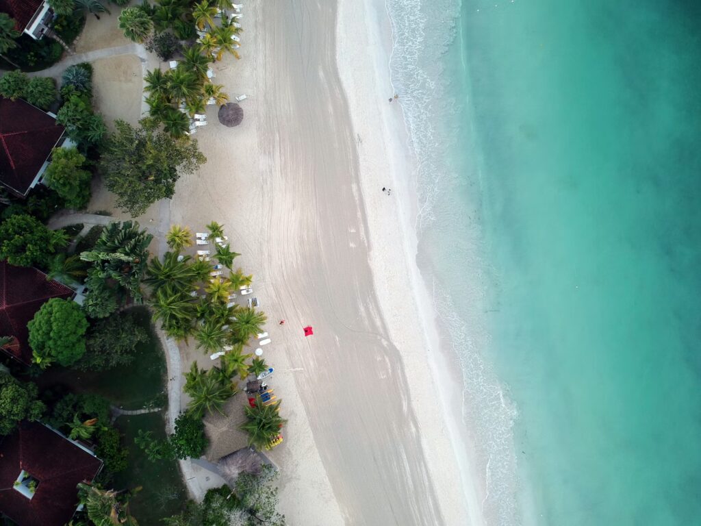 Seven Mile Beach in Negril, showing why Jamaica is among the cheapest Caribbean islands to visit