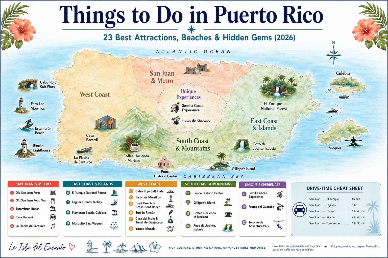 Things to Do in Puerto Rico: 23 Best Attractions, Beaches & Hidden Gems ...