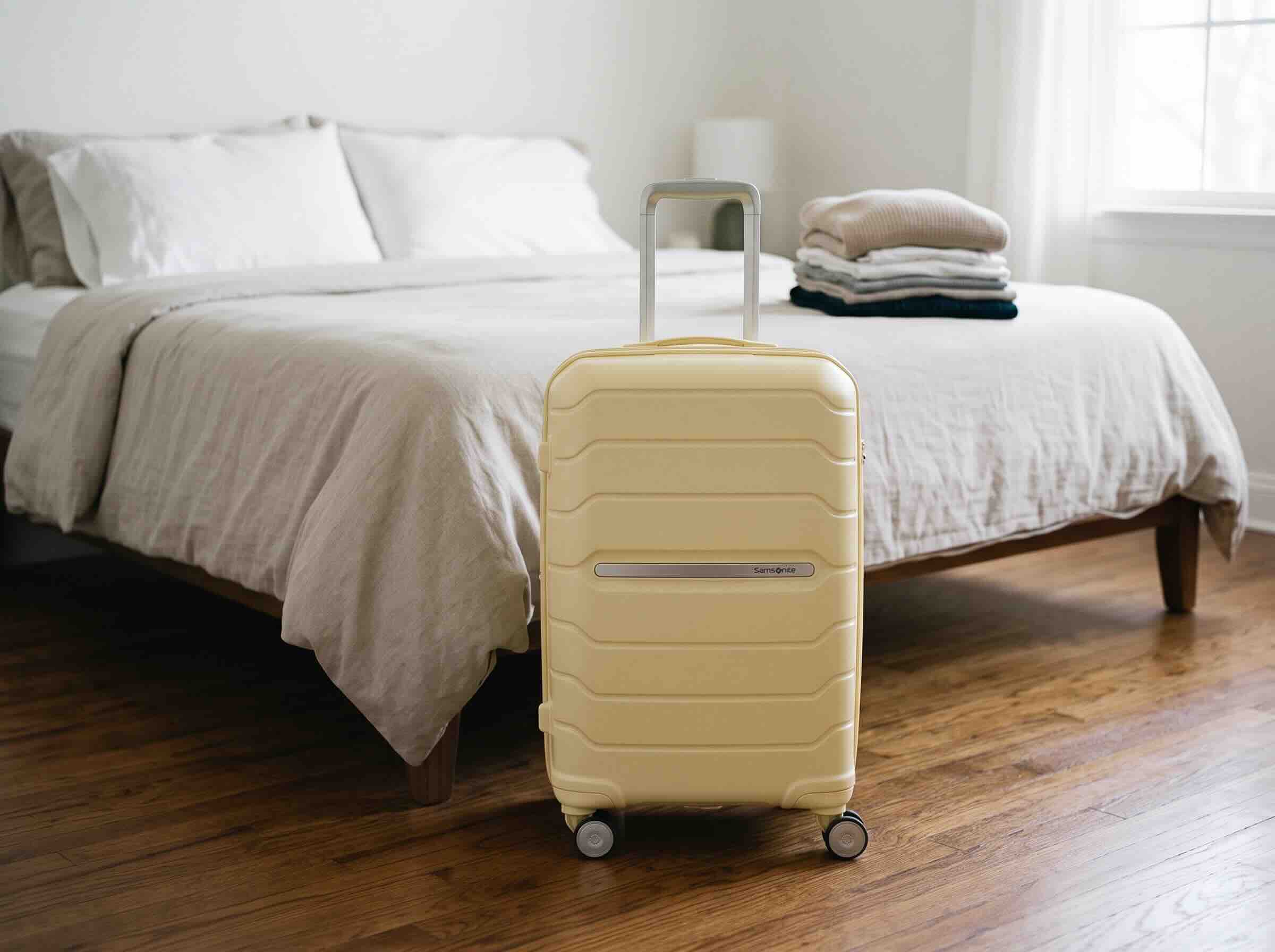 1. Samsonite Freeform Hardside Carry-On Spinner