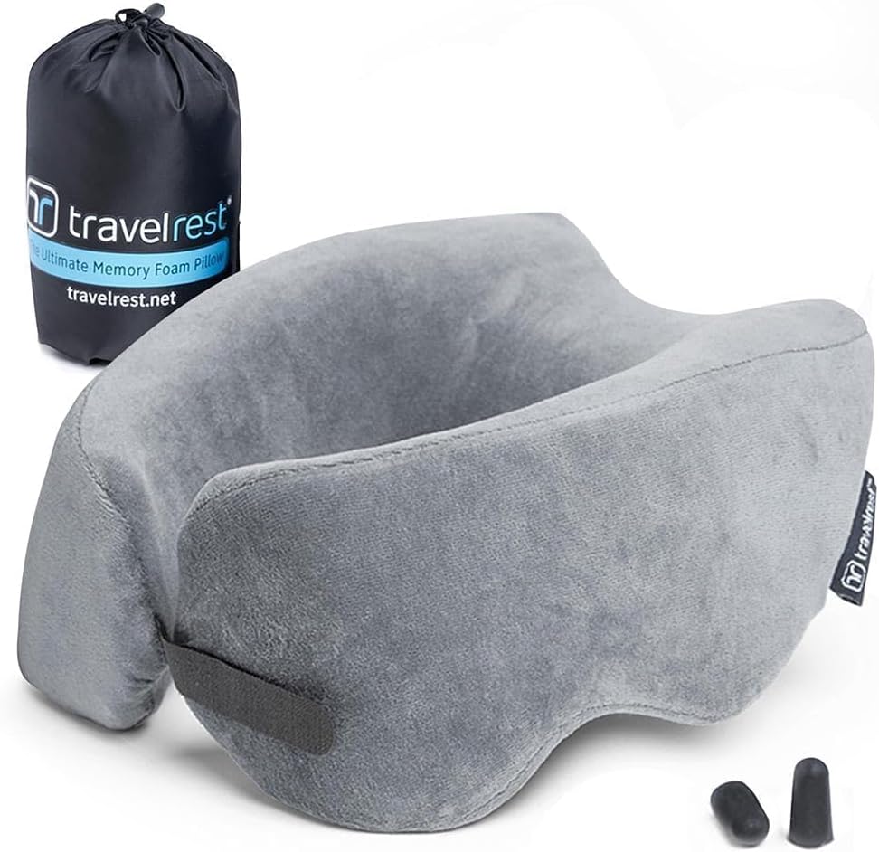 4. Travelrest Nest Memory Foam Pillow