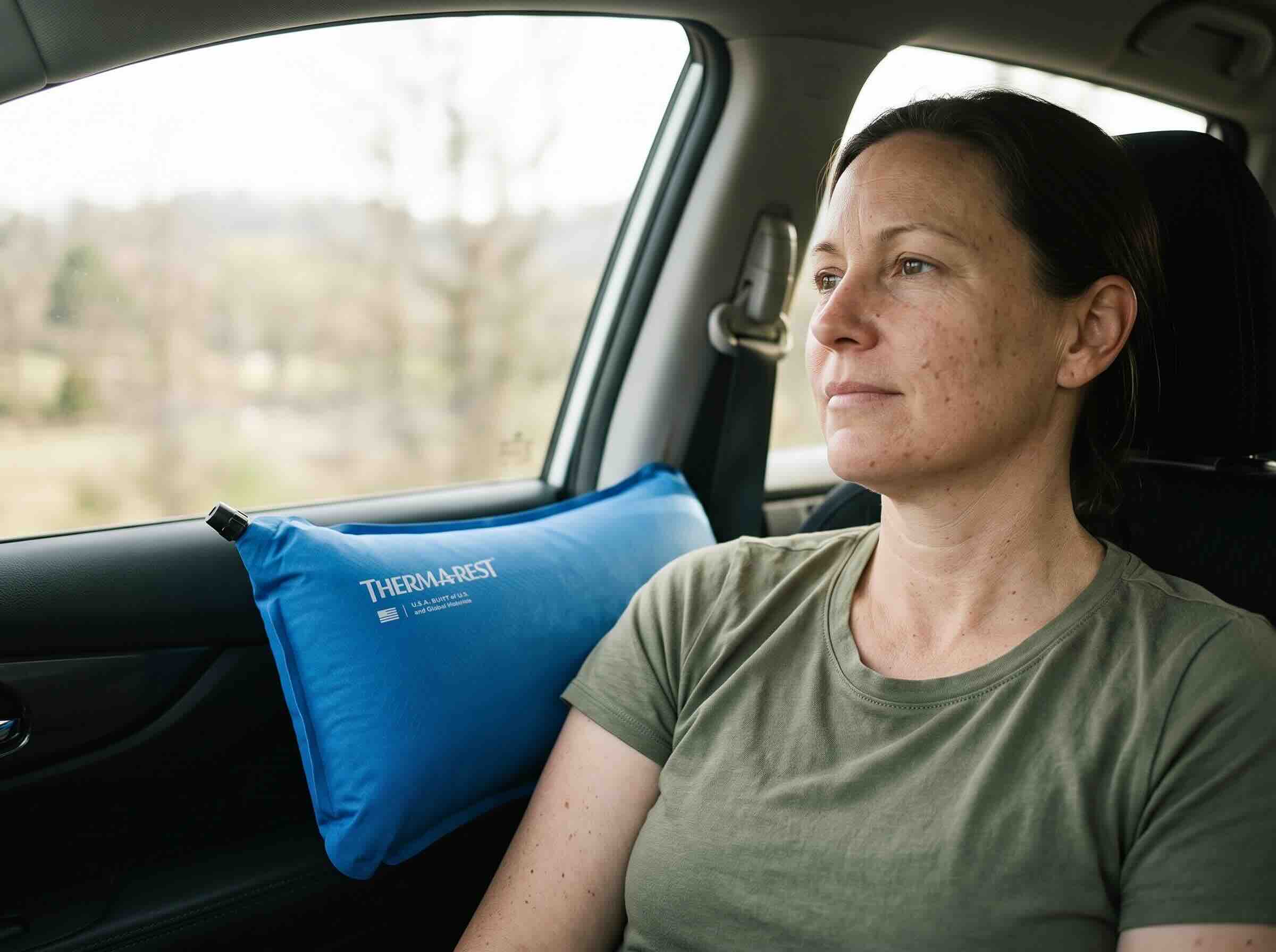 13. Therm-a-Rest Lumbar Travel Pillow