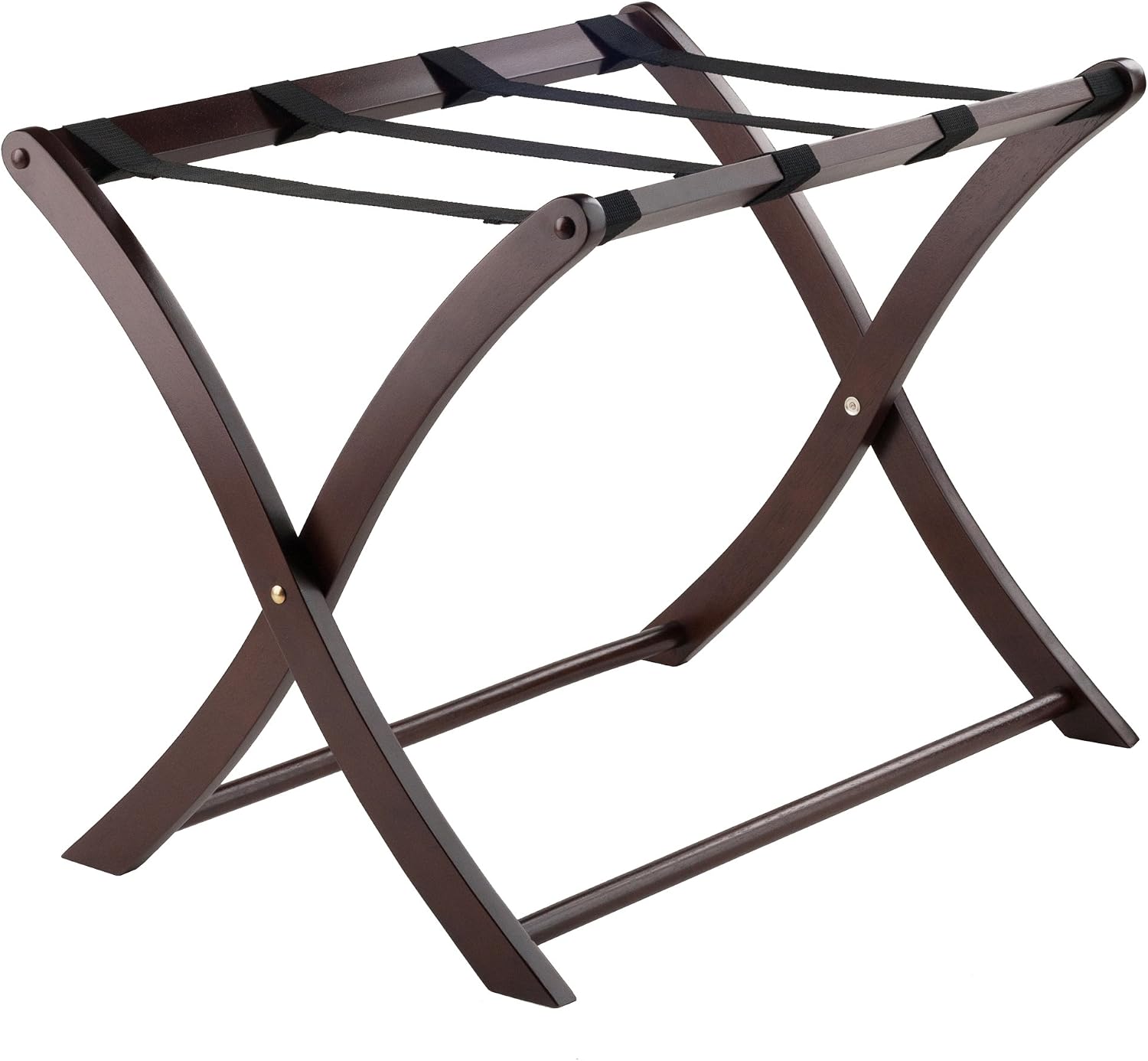 2. Winsome Wood Luggage Rack