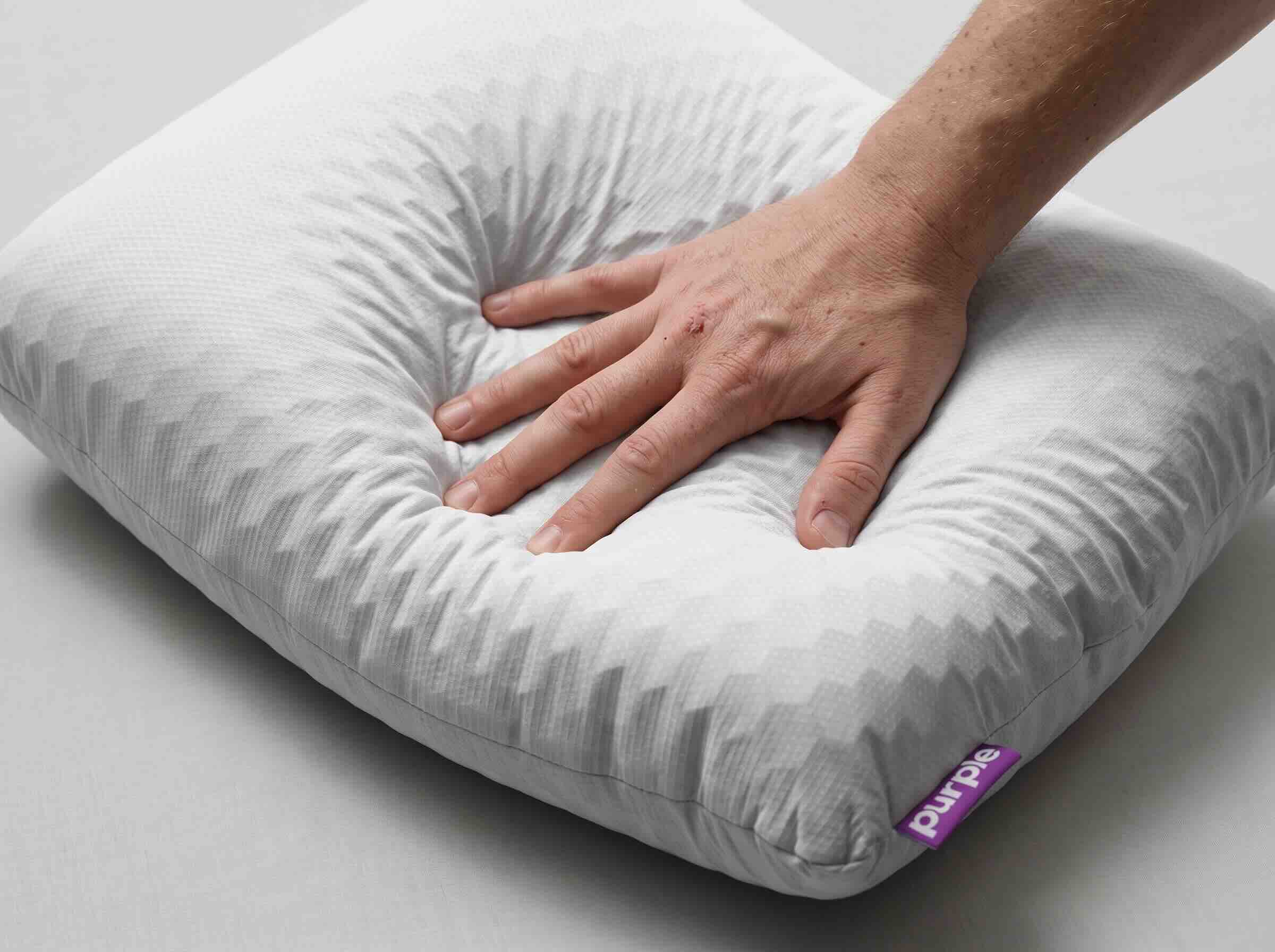5. Purple Harmony Anywhere Pillow