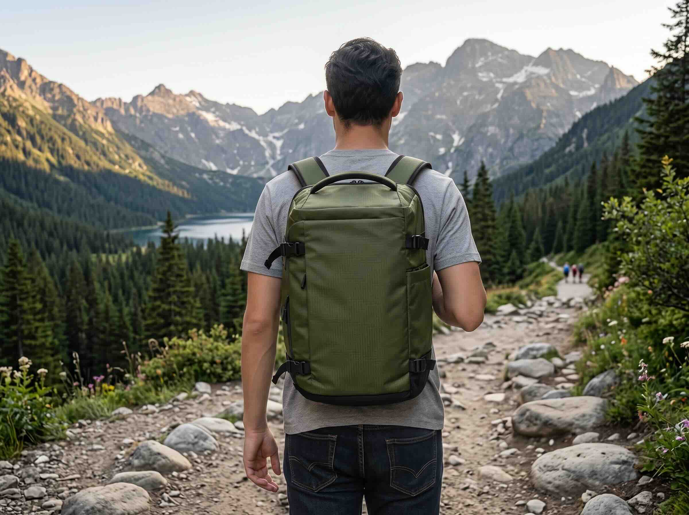 12. tomtoc 28L Travel Backpack