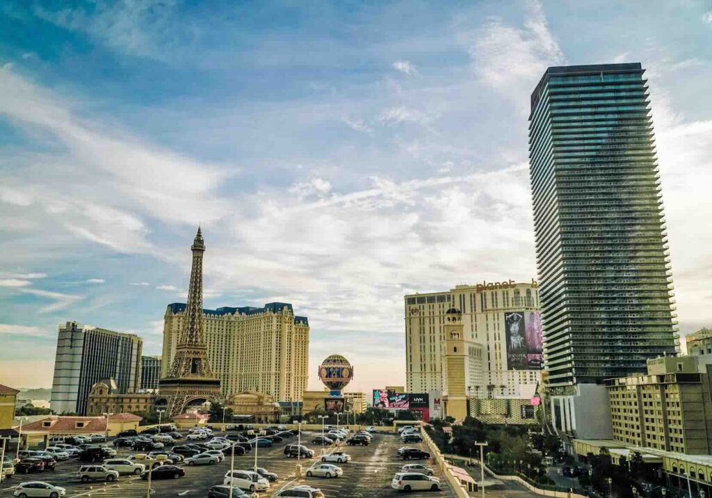 A surface parking lot near the Las Vegas Strip. - Source: Unsplash