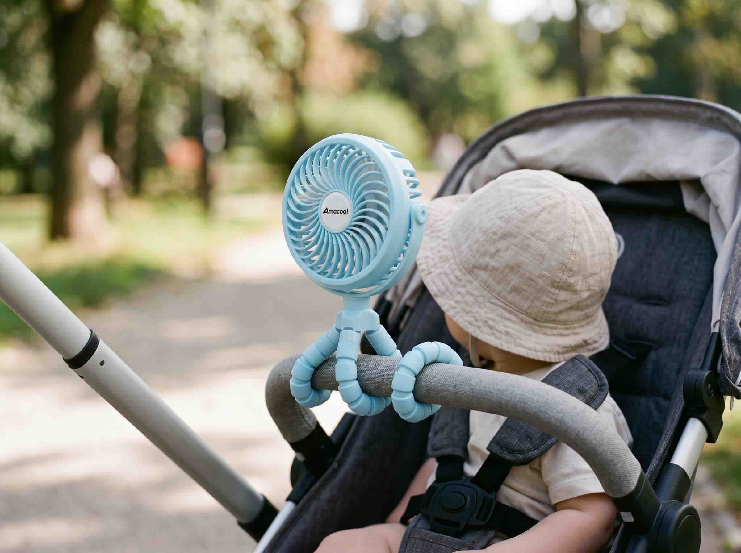 2. Amacool Tripod Fan