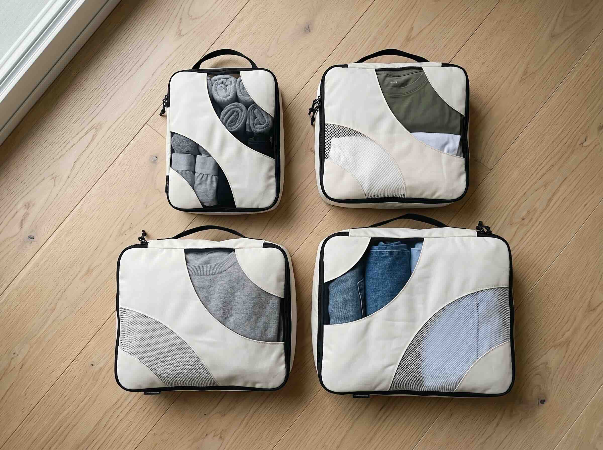 4. BAGSMART Compression Packing Cubes