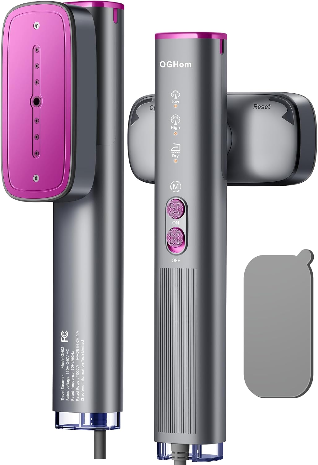 3. OGHom 2-in-1 Travel Steamer